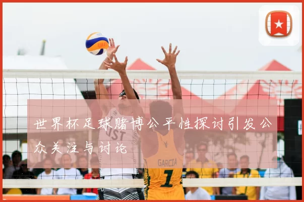 世界杯足球赌博公平性探讨引发公众关注与讨论