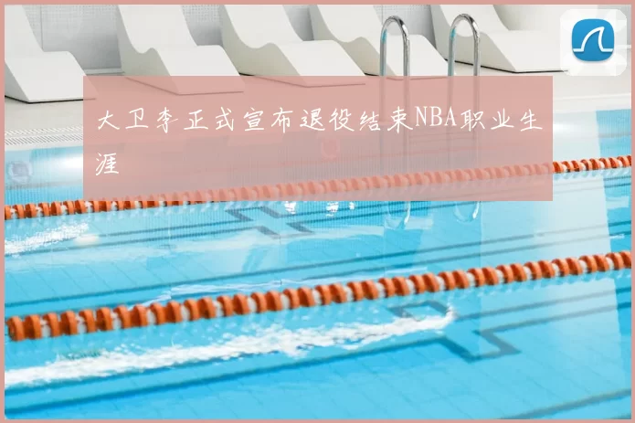 大卫李正式宣布退役结束NBA职业生涯